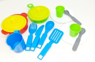 Набор посуды в пакете НП02 (Green Plast)
