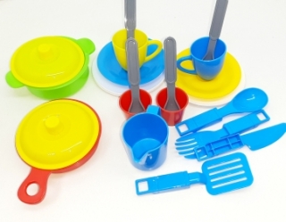 Набор посуды в пакете НП01 (Green Plast)