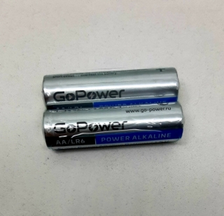 Батарейки "Go Power" LR/AA в плёнке 2 шт.