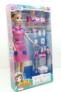 Барби "Girl & Doctor" в коробке Е 015 (доктор)