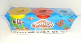 Пластилин "Play-Doh" в коробке 3 цвета  PD6613