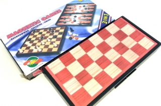 Шахматы 3 в 1  618-25