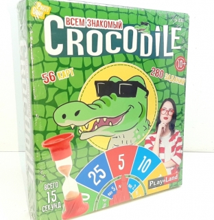 Настольная игра "Всем знакомый Crocodile" 231-L