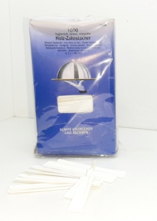 Зубочистки в индивидуальной упаковке 1000 шт. 30301