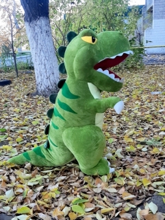 Динозавр зелёный 95 см. (Тиранозавр)