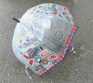 Зонтик клеенчатый "Париж" С-30170