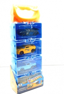 Набор моделек в контейнерах 4 шт. 5504-6А (Hot Wheels)