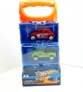 Набор моделек в контейнерах 3 шт. 5503-7А (Hot Wheels)