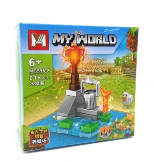 Конструктор в коробке "My World"  MG596