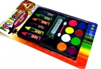 Грим для лица на картоне НВ-6+8 (8 красок+6мелков)