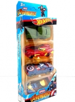 Набор моделек в коробке 4 шт. 5686 (Hot Wheels)