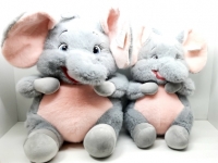 Слон серорозовый 45 см