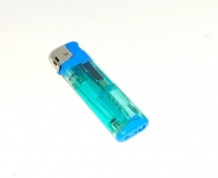 Зажигалка ZZ309 (прозрачная)