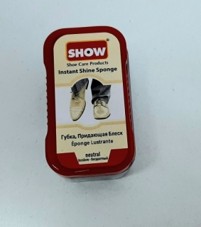 Губка для обуви "Show" 6,5 см. 00214 (бесцветная)