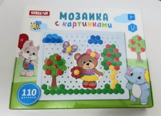 Мозаика в коробке 01082 (110 дет.)