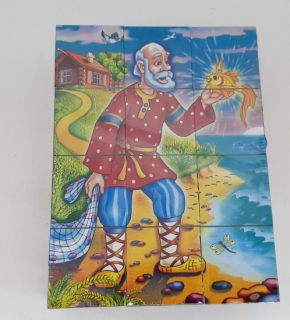 Кубики в картинках 00825 (Русские сказки) 12 шт.