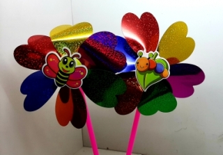 Вертушка детская "Цветок" 2 шт. 2006-1 (выс. 40 см.)