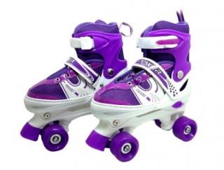 Коньки роликовые в сумке 905 (рр 35-38), четырехколёсные 