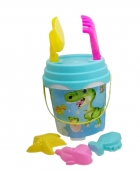 Ведро детское с пасками 220 ( Динозаврики) Ведро детское с пасками 220 ( Динозаврики)