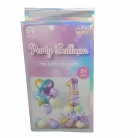 Шарики надувные в блистере 31 предмет (с цифрой)