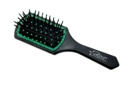 Массажка квадратная с пластиковыми зубчиками., с зеркалом 854B Color Buterf