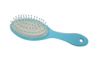 Массажка овальная с пластиковыми зубчиками, детская средняя 9715 Sinle 