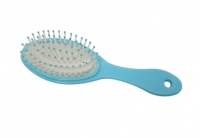Массажка овальная с пластиковыми зубчиками, детская средняя 9715 Sinle