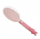 Массажка овальная с пластиковыми зубчиками, с зайчиком 2220/9551-61 Qian W