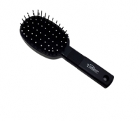 Массажка овальная с пластиковыми зубчиками, с зеркалом 9880М Color Buter