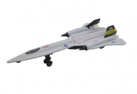 Самолет металлический HW777-21 (Истребитель lockheed SR-71)