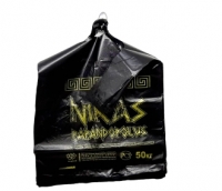 Пакеты -маечки 320*500 39 шт.( черные. Nikos)