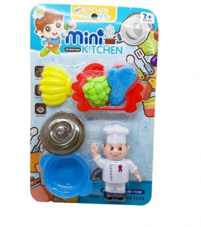Набор игровой "Mini Kitcen"  на картоне RM215-6