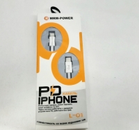 Шнур USB в коробке L-01 (Type-C на iPhone)