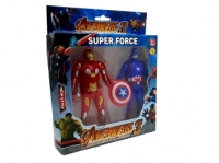 Набор героев из серии "Avengers" в коробке 2 шт.1582