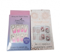 Ногти накладные в коробочке 087/1995 ( со стразами)