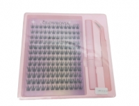 Ресницы для наращивания в блистере, с пинцетом (бол. уп.)