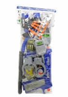 Набор полиции в пакете, с полицейским 2024-175 (18,5*33)