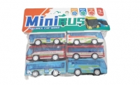 Набор автобусов в пакете 6 шт. НЕТ-057