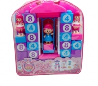 Конструктор в рюкзаке JX6615 (с качелями)