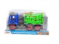 Камаз инерционный 906-367 (конструктор, с животными)