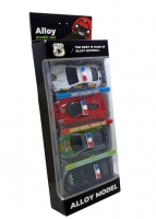 Набор моделек в коробке 4 шт. 2018-024 (полиция)