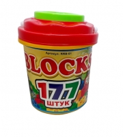 Конструктор в ведре RRB-81 (177 дет.) Узбекистан