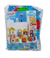 Конструктор в пакете "Домик" ART-001 (Узбекистан)