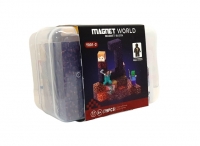 Конструктор магнитный в футляре Y001-2 (79 деталей)