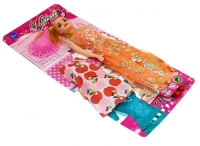 Барби "Vogue" на картоне 111К9 (щляпа + платье)