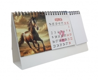 Календарь 2026 24*17 ZT-07 (домик, с блокнотом)