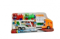 Машина автовоз 866-26 (2 паровоза + мото + гонка)