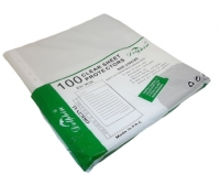 Файлы-вкладыши с перфорацией 230*305 100 шт. А4-60 MIC (Dolfin)