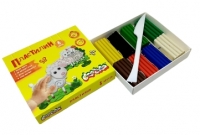 Пластилин классический 8 цв. ПКМ08 (Каляка-Маляка)