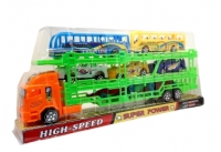 Машина автовоз 868-7 (3-х этажный, с автобусами)